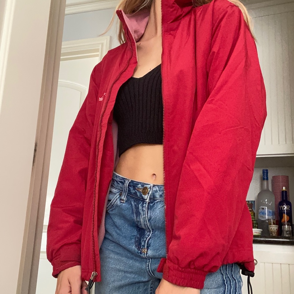 red San Diego windbreaker